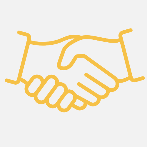 Illustration of hands shaking