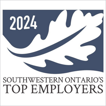 Laurier named recipient of inaugural Southwestern Ontario Top Employer award for workplace initiatives.